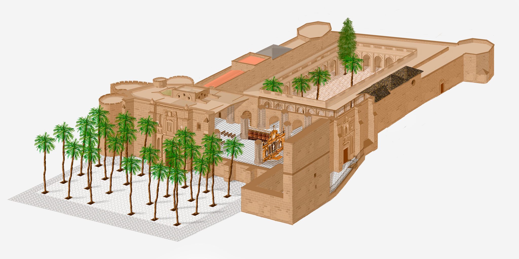 alzado-catedral-almeria-ilustracion